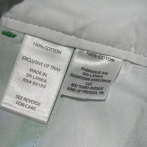 LILLY PULITZER Women's Green & Blue Chipper Short ~ Ladies Size 2 - Picture 6 of 7